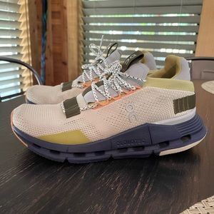 On Cloudnova Cream Camo Sneaker- RARE COLOR